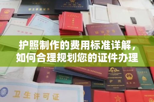 富裕护照制作的费用标准详解，如何合理规划您的证件办理预算
