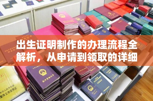 富裕出生证明制作的办理流程全解析，从申请到领取的详细指南