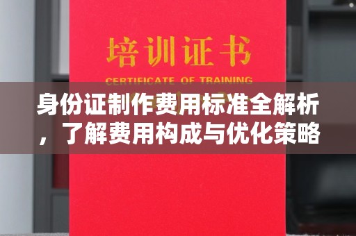 富裕身份证制作费用标准全解析，了解费用构成与优化策略